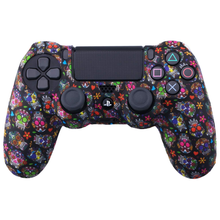 Cargar imagen en el visor de la galería, Funda Silicon Control Camuflaje Calavera Oscura + 2 Grips