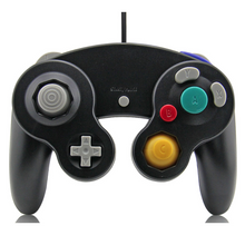 Cargar imagen en el visor de la galería, Control alámbrico Negro para Nintendo Game Cube
