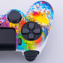 Cargar imagen en el visor de la galería, Ps4 Funda Silicon Control Camuflaje Pintura #2 Silicona + 2 Grips