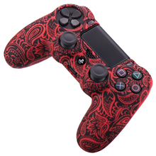 Cargar imagen en el visor de la galería, Funda Silicon Control Camuflaje Vintage Rojo + 2 Grips