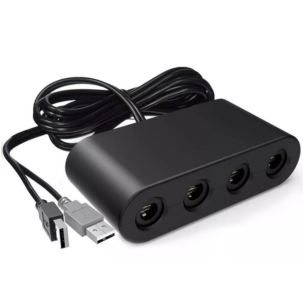 Adaptador Wii U Switch Controles Gamecube Game Cube Smash Gc